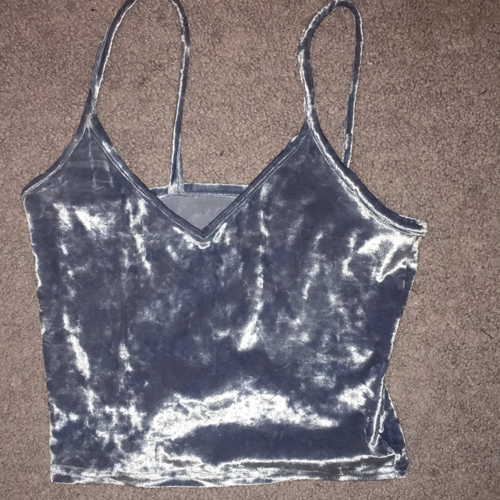Blue Velvet UO Tank-top